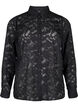 Jacquard-skjorte med knapper, Black, Packshot image number 0