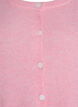 Strikket cardigan med ull og knapper, Rosa, Packshot image number 2