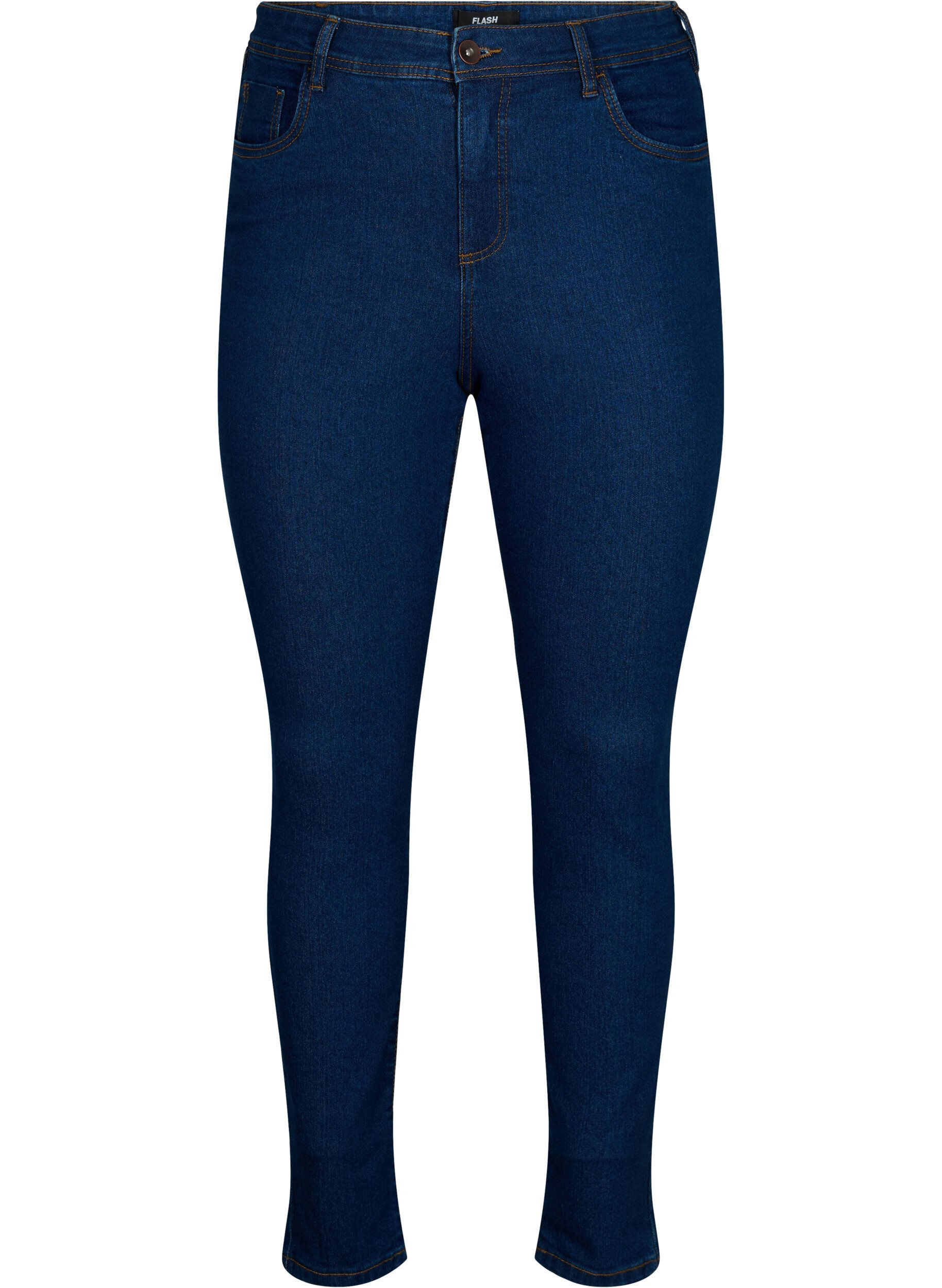 ZizziJeans med super slim passform, Bl&aring;, Packshot image number 0