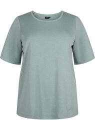 T-skjorte i modal blanding, Chinois Green, Packshot
