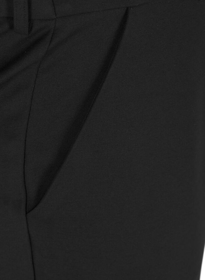 Cropped Maddison bukser, Svart, Packshot image number 2