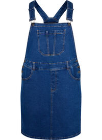 Denim Dungarees kjole, Blå Denim Dungarees kjole