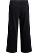 Loose fit-jeans med elastisk linning og snøring, Svart, Packshot image number 1