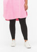 Leggings i bomull med f&ocirc;r, Svart, Model image number 3