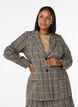 Klassisk rutete blazer, Gr&aring;, Model image number 0