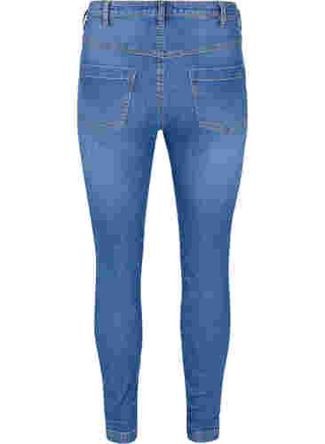Bea jeans med ekstra høyt liv og super slim fit, Light blue, Packshot image number 1