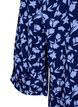 Blomstret tunika med 3/4 ermer, M. Blue Flower AOP, Packshot image number 3