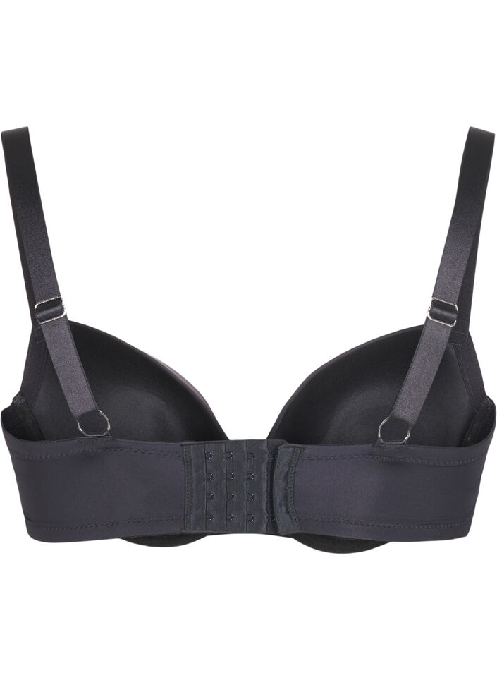 Formstøpt BH med rhinestener, Black, Packshot