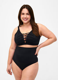 Bikinioverdel, Svart Bikinioverdel, Svart, Model