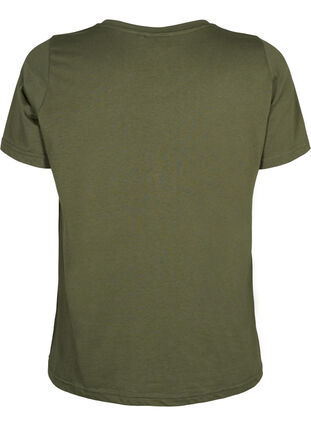 FLASH - T-skjorte med rund hals, Olivie Night, Packshot image number 1