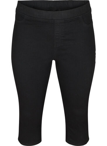 Capribukser i bomullsmiks, Black, Packshot image number 0