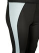 Stilongs med kontraststripe, Black w. Gray Mist, Packshot image number 2
