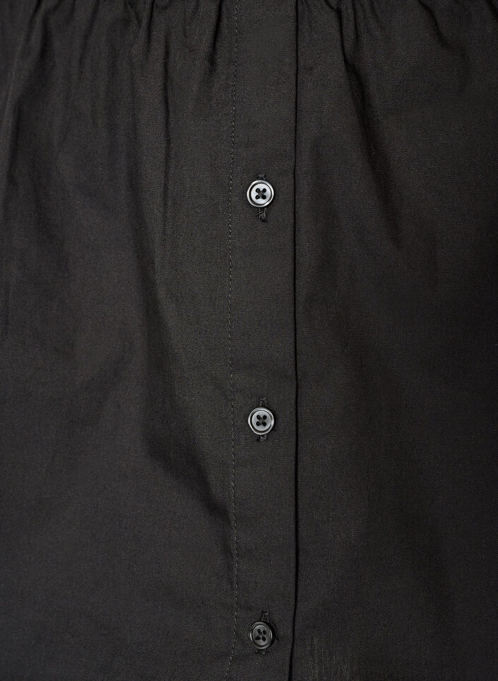 Skjorteforlenger i 100% bomull, Svart, Packshot image number 2