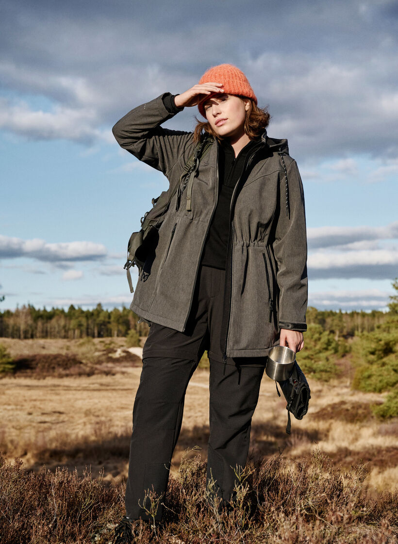 2-i-1 turbukse, Black, Image image number 0