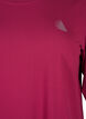 Treningsbluse med 3/4-ermer, R&oslash;d, Packshot image number 2