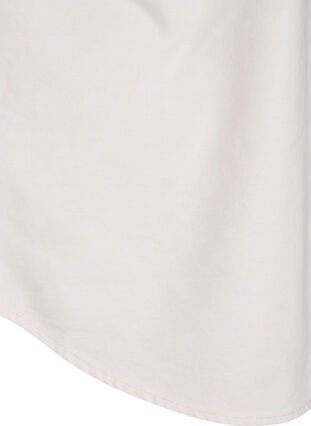 Zizzi Langermet bomullsskjorte, Beige, Packshot image number 3