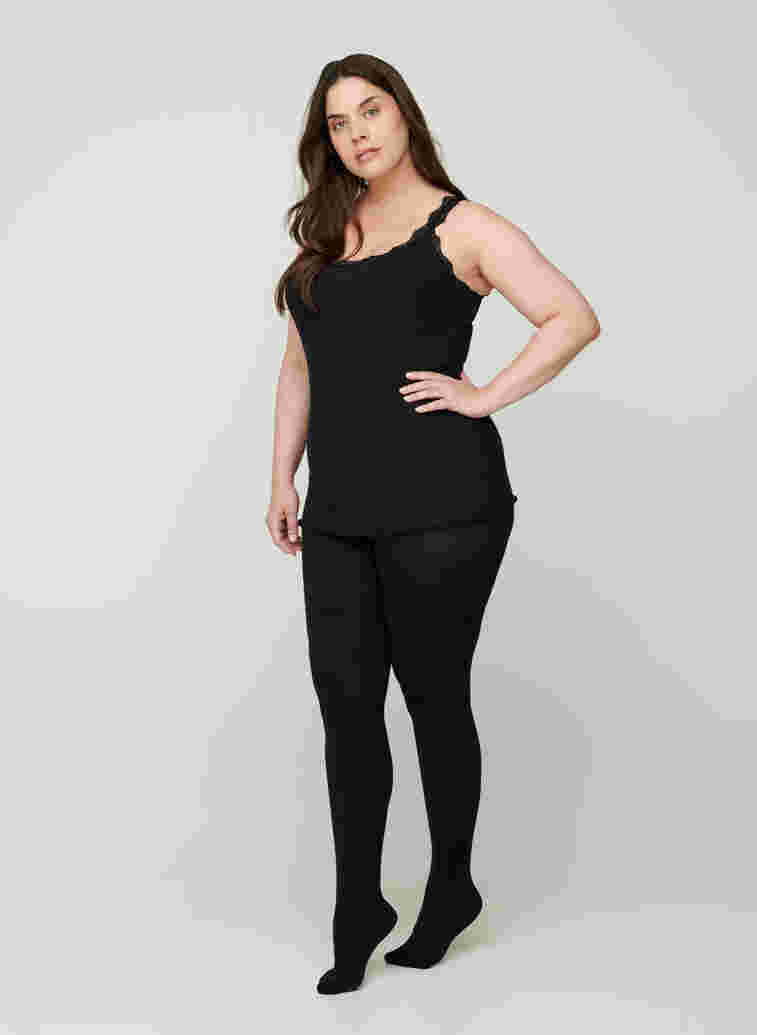 Termostrømpebukser, BLACK, Model