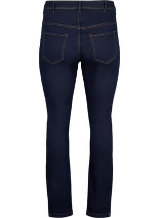 Zizzi Super slim Amy jeans med høyt liv, Blå, Packshot image number 1