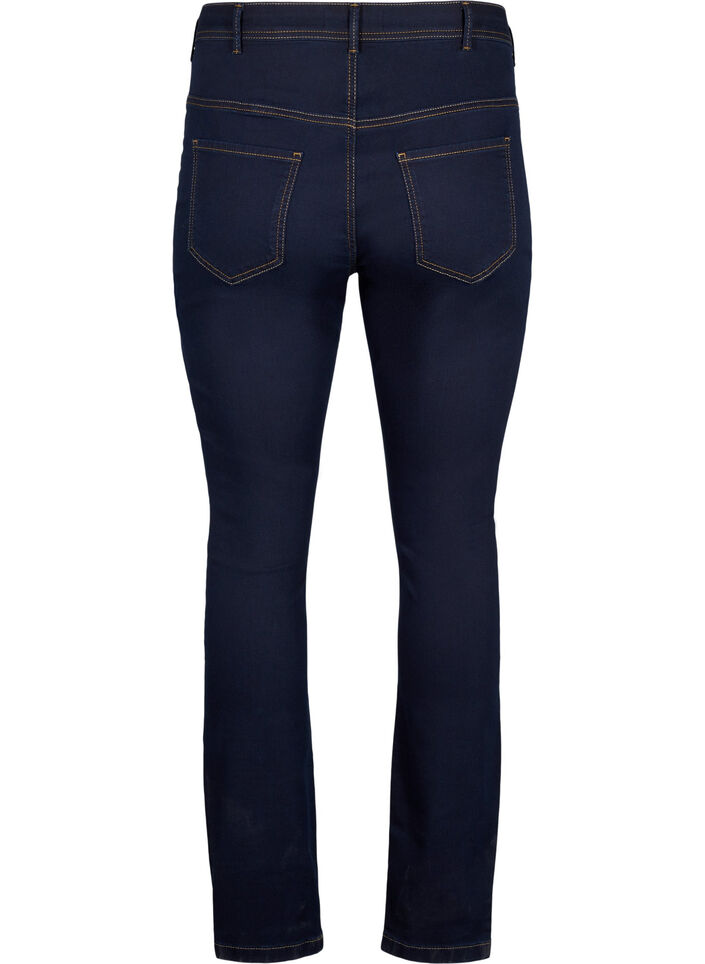 Super slim Amy jeans med høyt liv, Blå, Packshot image number 1