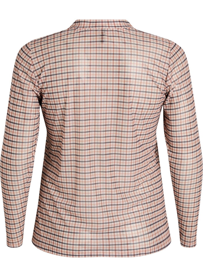 Mesh-topp med sebram&oslash;nster, 9996, Packshot image number 1