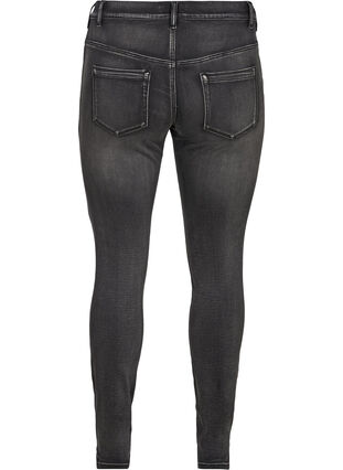 Ekstra slim Sanna jeans, Dark Grey Denim, Packshot image number 1