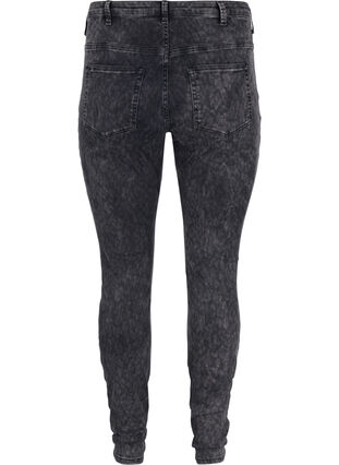 Amy jeans med høyt liv, Grey Denim, Packshot image number 1