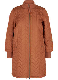 Lett jakke med quiltet mønster og lommer, Sequoia