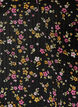A-linjeformet tunika med blomsterprint, Svart, Packshot image number 2