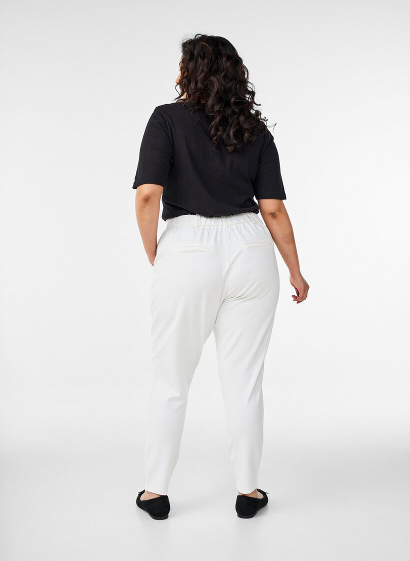 Besk&aring;rne Maddison bukser, Hvit, Model image number 1