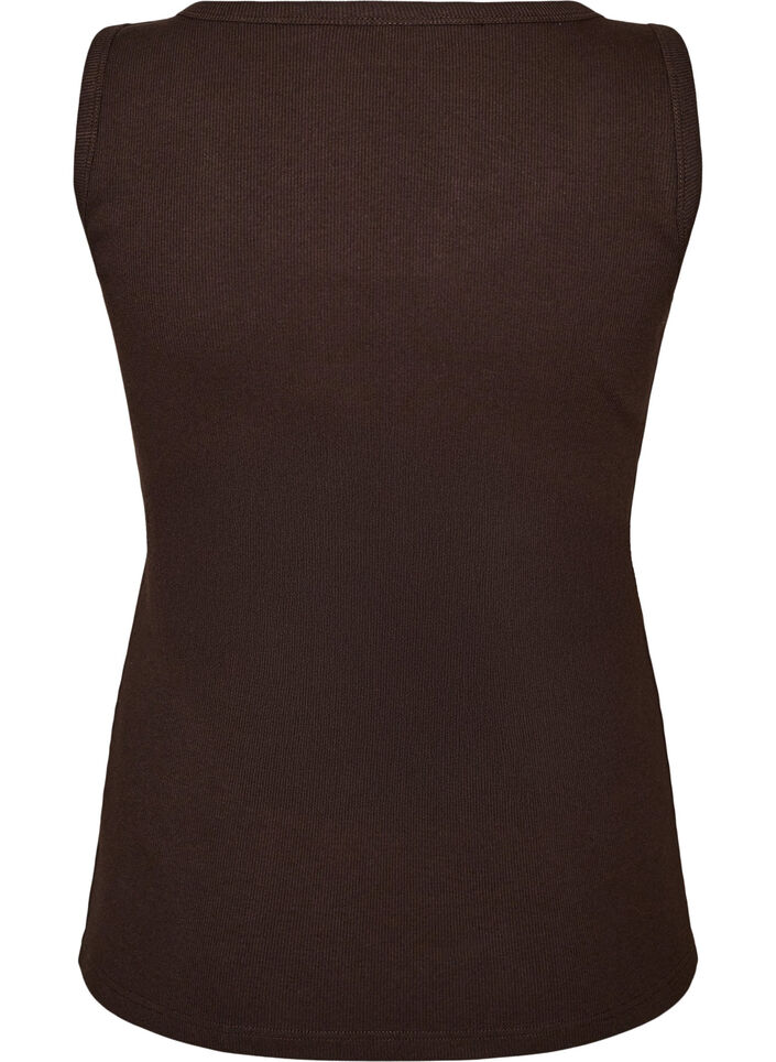 Figurn&aelig;r topp med motiv, Brun, Packshot image number 1