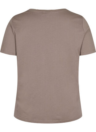 Kortermet T-skjorte i bomull med trykk, Falcon WAYS, Packshot image number 1