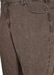 Jeans med straight fit i farget denim, Brun, Packshot image number 2