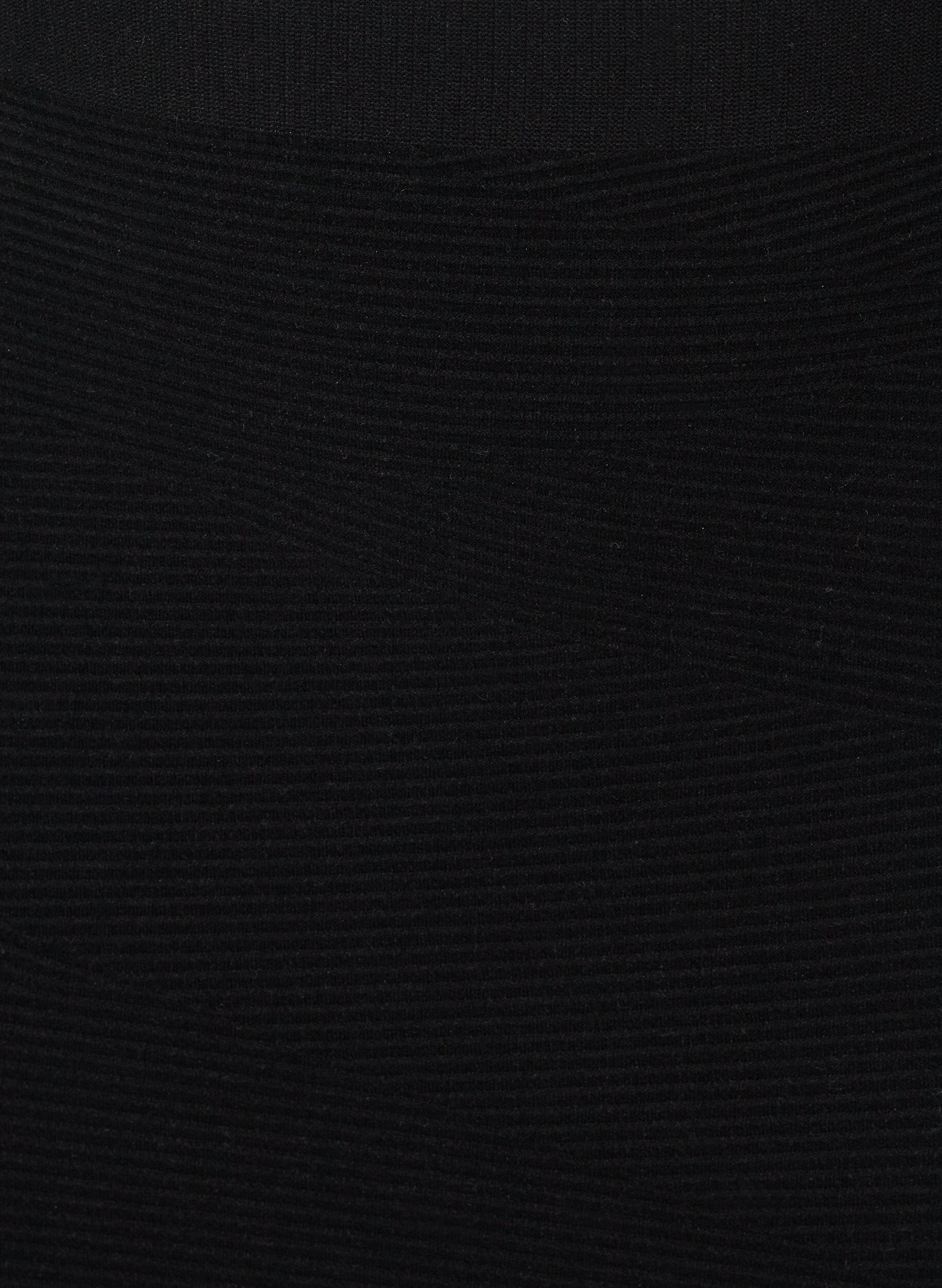 Zizzi Tettsittende s&oslash;ml&oslash;st skj&oslash;rt, Black, Packshot image number 2