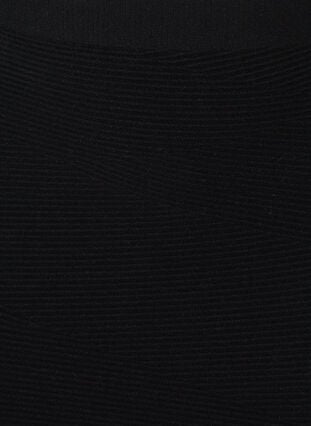 Tettsittende sømløst skjørt, Black, Packshot image number 2