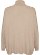 Poologenser med l&oslash;s passform, Beige, Packshot image number 1