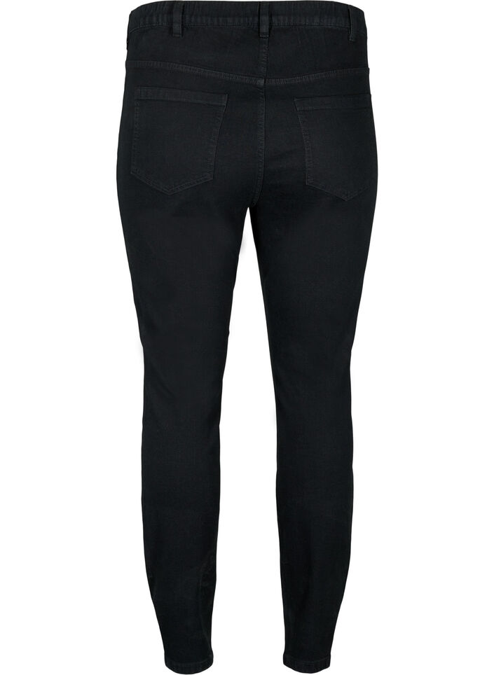 Jeggings med baklommer, Black, Packshot image number 1