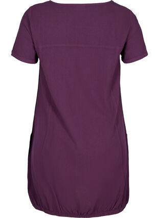 Kjole med lommer, Dark Purple, Packshot image number 1