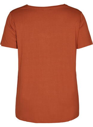 T-skjorte, Burnt Brick, Packshot image number 1