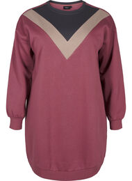Lang, fargeblokket sweatshirt, Rose B. Color Block