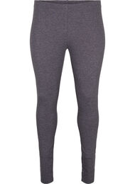 Grå melert leggings, Dark Grey Melange