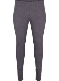 Grå melert leggings