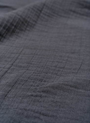 Bomullspledd, Asphalt, Packshot image number 1