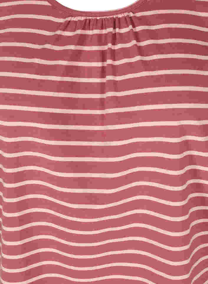 Stripete topp i bomull, Apple Butter stripe, Packshot image number 2