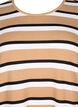 Stripete bluse med lange ermer, Svart, Packshot image number 2