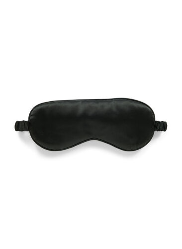 Sovemaske med gele innlegg, Black, Packshot image number 0