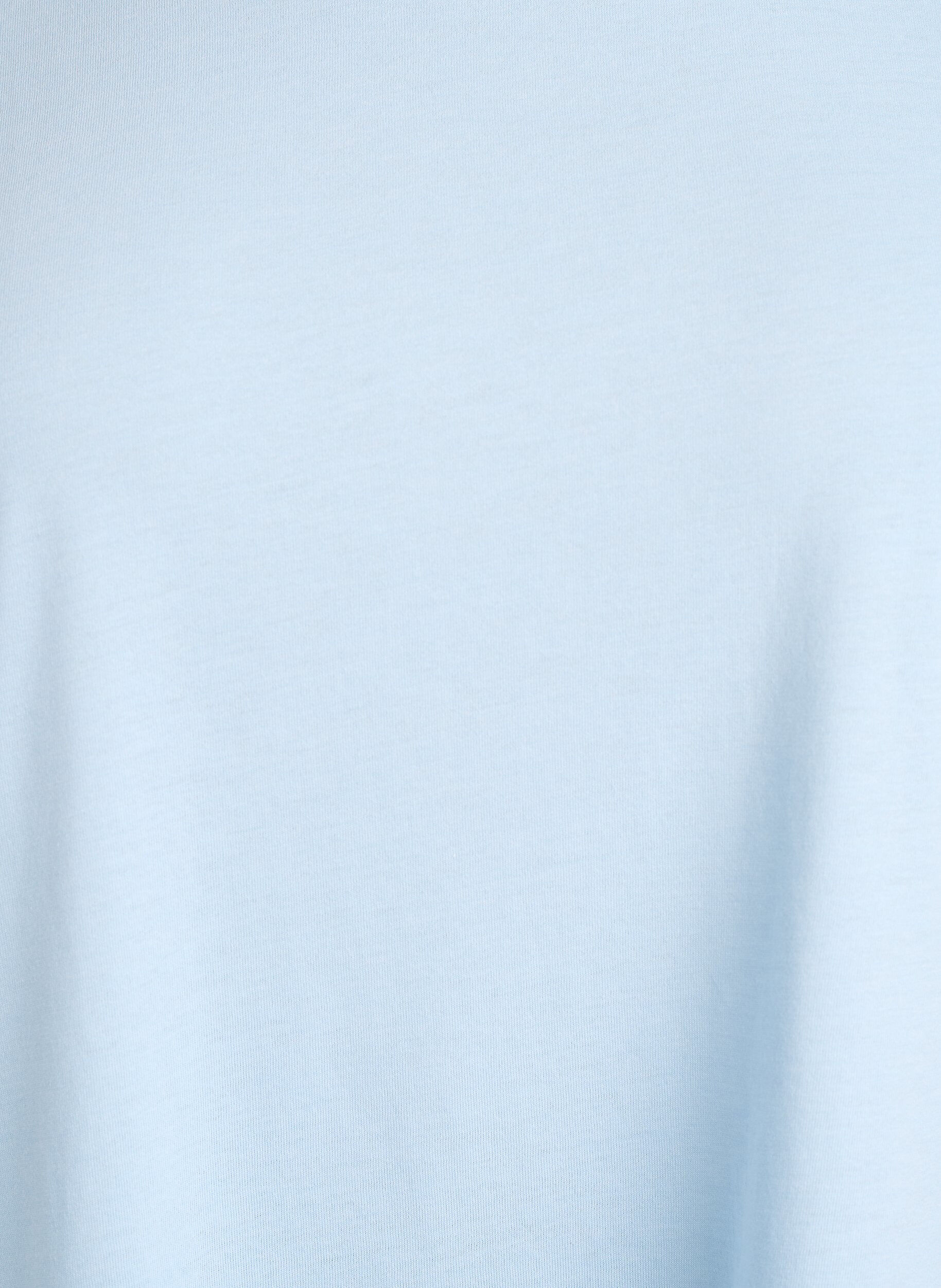 Zizzi Kortermet t-skjorte i bomullsblanding, Bl&aring;, Packshot image number 2