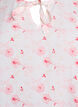 Kort A-linjekjole med blomsterprint, Rosa, Packshot image number 2