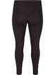 Leggings i viskose med sten p&aring; sidene, Black, Packshot image number 1