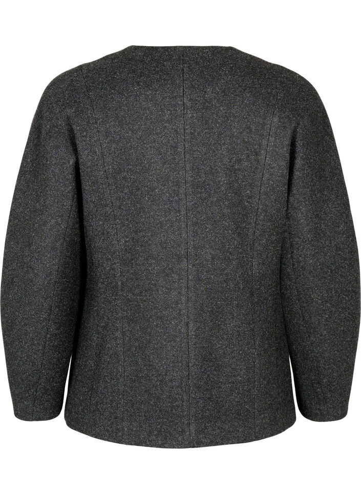Skreddersydd blazer, Dark Grey Melange, Packshot image number 1
