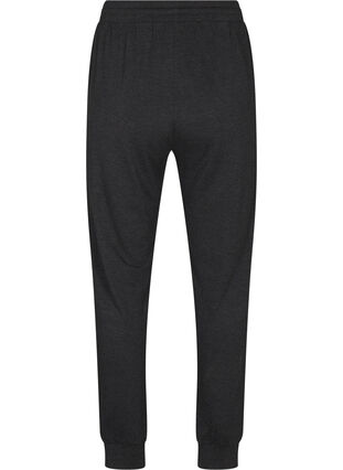 Zizzi Jerseybukse med høy midje, Dark Grey Melange, Packshot image number 1